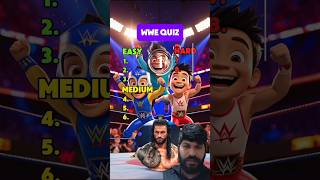 WWE QUIZ Guess the Wrestler wwe trivia nba quizze triviatime [upl. by Seldun300]