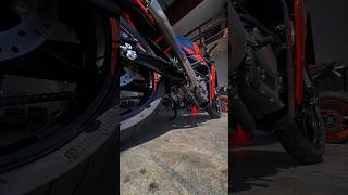 2022 Turbo KTM RC 390 Supper Charged  Turbo Installed and Exhaust Sound ktmrc390 ktm ktmrc [upl. by Conyers]