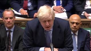 Boris Johnsons first PMQs 4 September 2019 [upl. by Vieva]