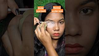 Under eye hack  makeup hacks [upl. by Jamey376]