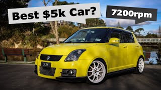 2007 Suzuki Swift Sport Review  Best Cheap Hot Hatch [upl. by Derman]