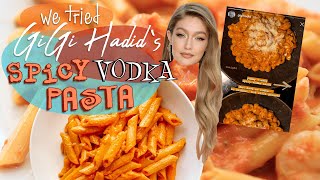 We Tried Gigi Hadid’s Vodka Sauce  “Restaurant Quality” Pasta Recipe  MyRecipes [upl. by Ilellan660]