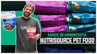 Nutrisource Healthy Dog and Cat Food Made In Minnesota [upl. by Llenaej]