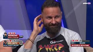 Daniel Negreanu Clashes with Phil Hellmuth Leading to Epic Speech [upl. by Bartie]