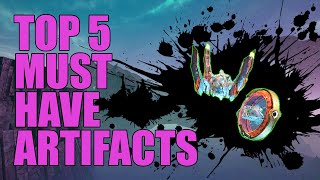 Borderlands 3 Top 5 Must Have Artifacts for all Vault Hunters [upl. by Eenimod]