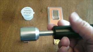 Neodymium Magnet vs Tungsten vs Gold [upl. by Corene]