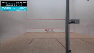 Court Bane 6  Norgesmesterskap squash 2024  Rankedin [upl. by Bolan350]