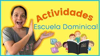 ACTIVIDADES PARA ESCUELA DOMINICAL PARA INICIAR UNA CLASE [upl. by Behrens]