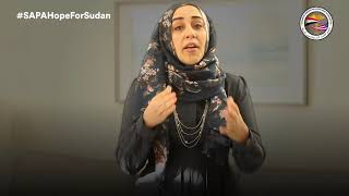 Donate for Sudan  SAPA USA  Yasmin Mougahed [upl. by Bornstein]