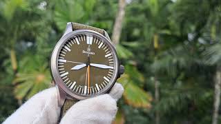 Damasko DS30 Watch  Olive [upl. by Gustafson]