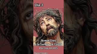 Nueve Días a la Sangre de Cristo por los Hijos Día 3 sangredecristo oracionporloshijos oracion [upl. by Ymmac211]