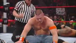 John Cena vs Randy Orton  2009 Superstar Of The Year Tournament Part 2 [upl. by Enahc]