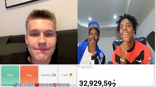 IShowSpeed amp Paul Pogba Goes On Omegle [upl. by Allsopp]