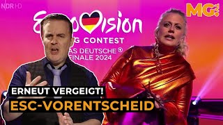 Maue Teilnehmer peinliches Voting NDR vergeigt schon wieder den ESCVORENTSCHEID [upl. by Karen]