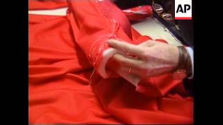 ITALY TAYLORS PREPARING CARDINALS OUTFITS [upl. by Henrique]