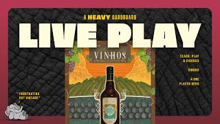 Vinhos Board Game  CORRECT Playthrough amp Replayability Review [upl. by Lebam]