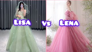 Lisa or Lena  Lena or Lisa  Challenge  Fashion  Lisa  Lena  cinderella657 [upl. by Rafiq485]