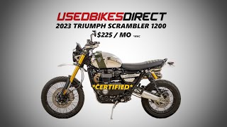 2023 Triumph Scrambler 1200 XE [upl. by Nalyorf]