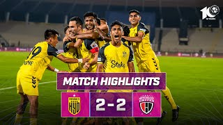 Match Highlights  Hyderabad FC 22 NorthEast United FC  MW 18  ISL 202324 [upl. by Relluf75]