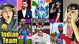 Pakistani Reaction On Indian Cricketers Dangerous Attitude Videos🔥😈 Indian Team Angry Moments😡🤬 [upl. by Emiolhs924]