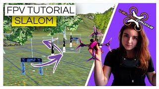 How to Slalom  FPV Drone Tutorial  Racing Freestyle amp Cinematic [upl. by Heise897]