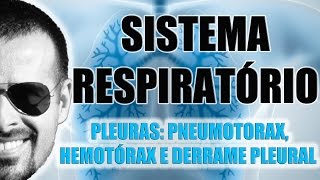 Sistema Respiratório  Pleuras Derrame Pleural Pneumotórax e Hemotórax  Anatomia  VídeoAula 025 [upl. by Heid256]