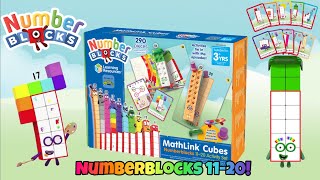 New Numberblocks Mathlink Cubes 1120 Activity Set Counting 1120 [upl. by Teresina552]