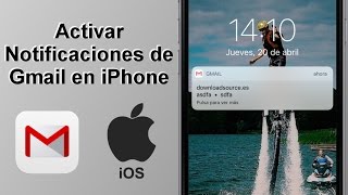 Como activar notificaciones ✅ de Gmail en iOS para los correos recibidos [upl. by Sharron]