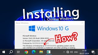 Installing Windows 10 Government Edition  Official 2024 [upl. by Cirred740]