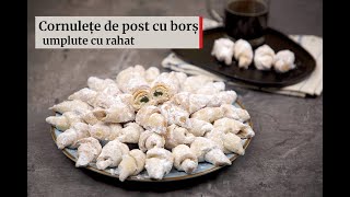 Cum se fac cele mai fragede cornulețe de post cu borș Se topesc in gură [upl. by Merri]