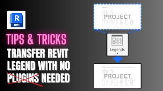 Revit Tips amp Tricks  Transfer Revit Legend with No Plugins Needed [upl. by Edialeda]