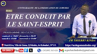 ETRE CONDUIT PAR LE SAINTESPRIT FRERE THIERRY KINDA [upl. by Rim]