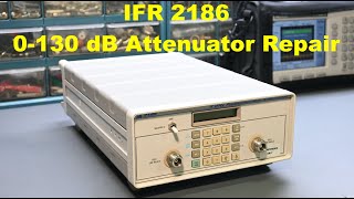 IFR Marconi 2186 Programmable Attenuator Repair [upl. by Dranoc888]