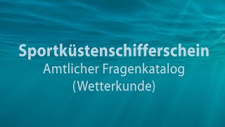 SKS Fragenkatalog Wetterkunde Frage 069 [upl. by Aihpos957]