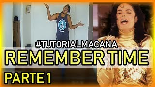 MICHAEL JACKSON  REMEMBER TIME  COREOGRAFIA  COMO BAILAR COMO MICHAEL JACKSON PARTE 1 TUTORIAL [upl. by Wey754]