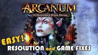 Arcanum EASIEST Widescreen Resolution and Bug Fixes for Windows 10 and Windows 11 [upl. by Ecniuq]