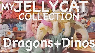 💚My Jellycat Collection Dragons and Dinos💚 [upl. by Jaime]