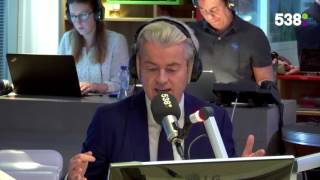 Geert Wilders bij Edwin Evers Radio 538 [upl. by Myke]