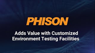 Phison Adds Value with Customized Environment Testing Facilities English [upl. by Singhal]