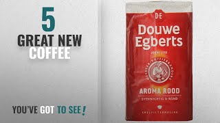 Top 10 Douwe Egberts Coffee 2018 Douwe Egberts Aroma Rood Ground Coffee 176Ounce 500 gm Pack [upl. by Annuahsal182]