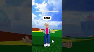 😱 SON WITH 0 IQ VS SON WITH 1M IQ IN BLOX FRUITS shorts [upl. by Reyem]