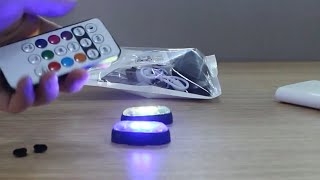 RGB Car LED Light Review 2024  Wireless LED Strobe Lights with Remote Control [upl. by Okim]