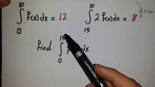 Integrals  Definite Integral التكامل المحدود [upl. by Uziel368]