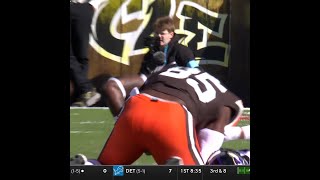 David Njoku catches for a 20yard Gain vs Baltimore Ravens [upl. by Zehc]