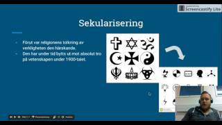 Världens religioner  sekulariseringen i Sverige [upl. by Ylenats]