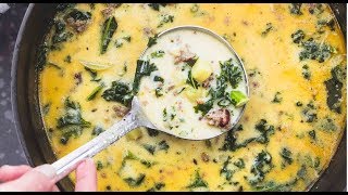 Easy Olive Garden Zuppa Toscana Soup [upl. by Alamak320]