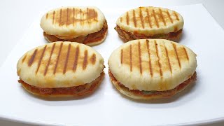 Chicken Panini Sandwich  Chicken Panini Sandwich recipe [upl. by Yssak]