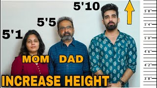 INCREASE HEIGHT NATURALLY  REALITY GROW TALLER DIET AND HACKS TO LOOK TALLER Mens Hacks Hindi [upl. by Field]