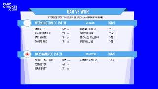 Garstang CC 1st XI v Workington CC 1st XI [upl. by Adla]