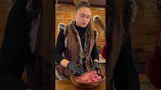 Giant Dragon Eggs The Best Egg Soup for Wintercooking asmr garden food egg soup [upl. by Adnilahs]